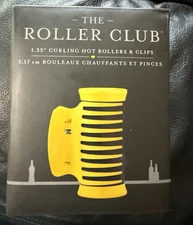 Drybar The Roller Club 1.25 “ Curling Hot Rollers & Clips. Package Includes 2
