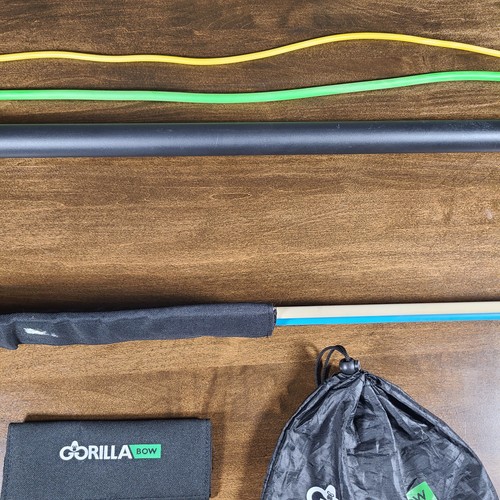 Gorilla Bow Sistema Allenamento Resistenza 56" Originale con 4 Fasce e Accessori - Foto 11 di 17