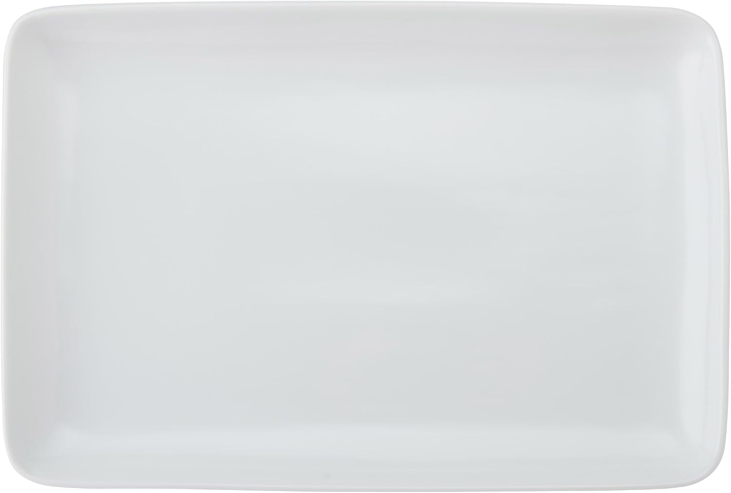 MIKASA Chalk White Porcelain Rectangular Serving Platter 33cm for Buffets & Dess - Image 6