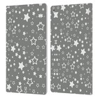 HEAD CASE DESIGNS SILVER HOLIDAY COLLECTION LEATHER BOOK CASE FOR AMAZON FIRE