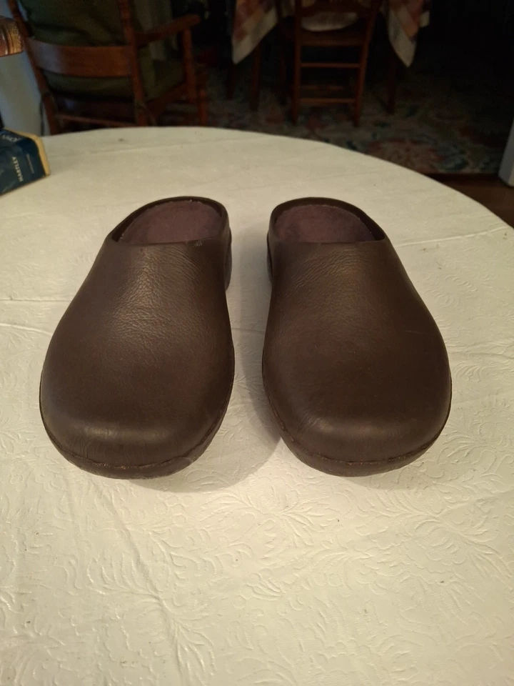 Ana Tech Walk the Walk Body Clogs Brown Polyurethane Shoes Women EU 37 USA 6.5 - Image 3 of 4