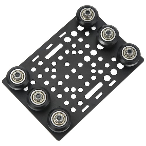 Schwarze Riemenscheibe 3D Drucker Gantry Board Aluminium Schwarz Eloxierte❀ - Afbeelding 20 van 23