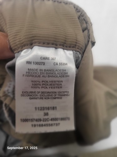 Wrangler Mens Khaki Shorts 38 EUC - Picture 5 of 5
