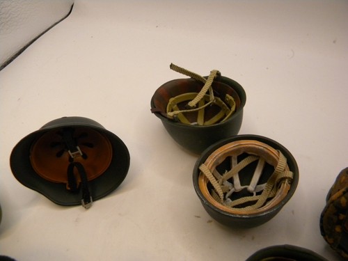 1/6 Scale WW2 US, UK, GERMAN HELMET LOT - Bild 10 von 11