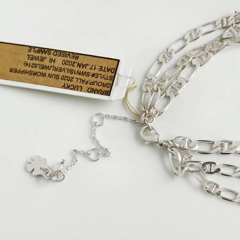 Collar Multihilos Marca Lucky Regalo Elegante Mujer Fiesta Vacaciones Joyería Foto 3 de 4