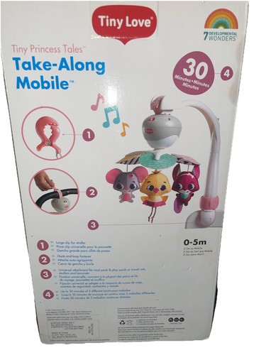 Little Love Tiny Princess Tales Take Along Mobile. Bambina. Nuovo Vedi Des - Foto 2 di 3