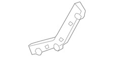 Genuine Mazda Outer Brace - Passenger Side (RH) TD11-50-2H1C