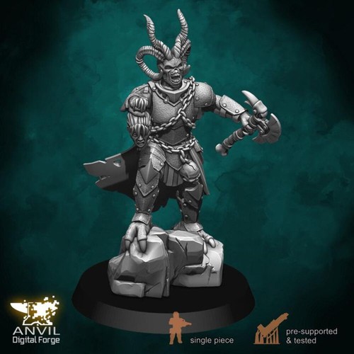 Amboss Hell-Kin Legions 28/32mm 3D Resin Miniaturen Einzelstück - Bild 13 von 25