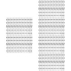 6 Pcs Lovely Paw Footprint Tablecloths Disposable Dirt-resistant Table Cover