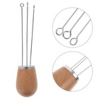 Espresso Rührer Holzgriff Kaffee Rührer Kaffeepulververteiler Rührer