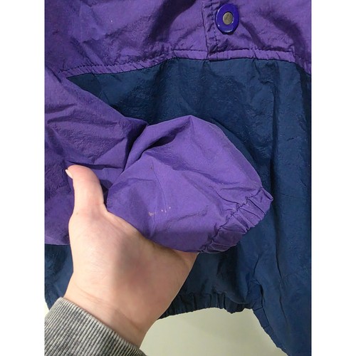 Vintage Team USA Ski Jacket S Purple Blue Mazda Express 90s Winter Snow Retro - Picture 6 of 8