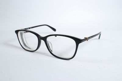 Mulberry VML018 Damen Schwarz 0BLK Vollrand Kunststoff Brille Brillengestell