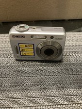 Sony Cyber-shot DSC-S500 Digital Camera Silver 6.0 MP 2.4" LCD 3x Optical TESTED