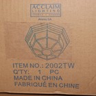 Acclaim Flush Mount Collection 2-Light Ceiling Mount Outdoor Light Fixture