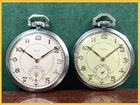 🍀ANTIQUE POCKET WATCH LOT TWIN ELGIN 12s 2fix Look Complete Grade 469 +MORE2C