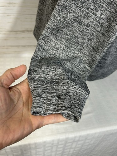 Huk Fishing Hoodie Mens 2XL Gray Hood Long Sleeve Performance Fleece Sweatshirt - Picture 6 of 13