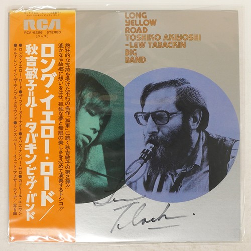 TOSHIKO AKIYOSHI = LEW TABACKIN LONG YELLOW ROA RCA RCA6296 Japan VINYL LP