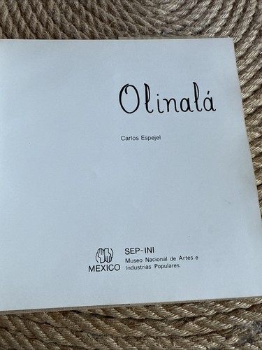 Carlos Espejel / OLINALA 1st Edition 1976 With Dust Jacket - Picture 9 of 17
