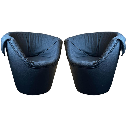 Werther 2er-Set Sessel Zipfel Stoff 2250 Grau - Bild 1 von 5