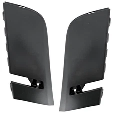 Bumper Face Bar Ends Extensions Set of 2 Front Driver & Passenger Side Pair