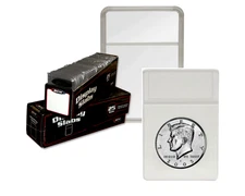 1x BCW Premium Half Dollar Coin Holder Slab Storage Case Display w/ Foam Insert
