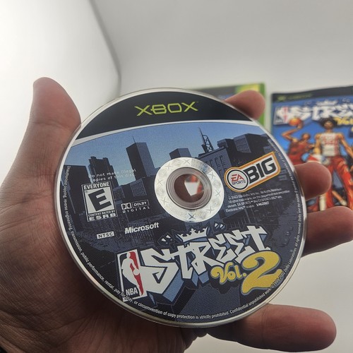 NBA Street Vol. 2 (Xbox, 2003) CIB HAS Manual, Tested Works Great - Picture 5 of 16