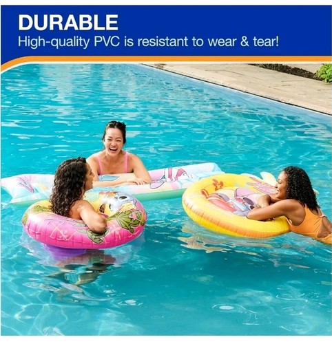 SWIMWAYS DISNEY STITCH OVERSIZED POOL FLOAT - TEENS, ADULTS, STITCH POOL FLOAT - Picture 3 of 4