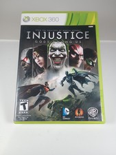 Injustice: Gods Among Us (Microsoft Xbox 360 2013) Complete CIB Tested Batman DC