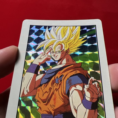 Dragon Ball Z Goku VS Cell 146 Prism Hero Collection Foil Artbox Card DBZ - Picture 3 of 5
