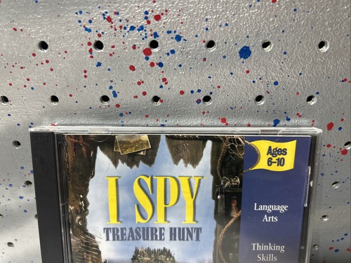 I Spy Treasure Hunt PC/MAC Scholastic CD-ROM, Manual WIN95,98,2000 ME Very Good - Picture 2 of 11
