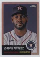 2022 Topps Chrome Platinum Anniversary Rose Gold Refractor /75 Yordan Alvarez