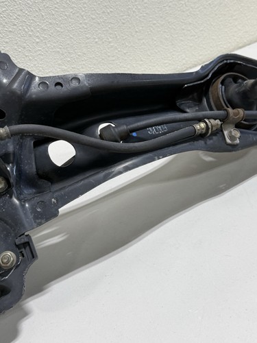 96-00 HONDA CIVIC EX REAR LEFT DR KNUCKLE SPINDLE TRAILING ARM NON ABS OEM #4427 - Picture 17 of 23