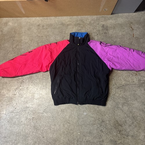 Ocean Pacific Jacket Windbreaker Neon Vtg 80s 90s Surf Ski Snowboard Mens Xxl - Picture 2 of 15