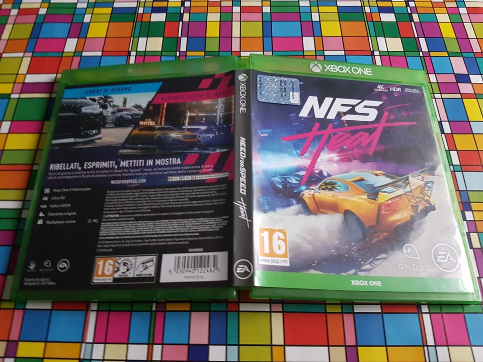 NFS HEAT NEED FOR SPEED GIOCO XBOX ONE 🔥 PAL COMPLETAMENTE ITALIANO ITA 🇮🇹 - Immagine 4 di 4