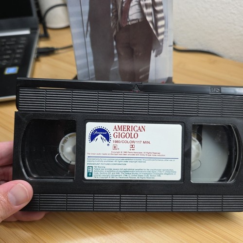 American Gigolo (1980) Vintage 1991 Copy VHS Movie Richard Gere Lauren Hutton - Picture 9 of 14