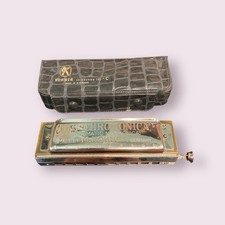 "THE CHROMONICA" MODEL 260 "C" BY M. HOHNER WITH ORIGINAL STORAGE CASE