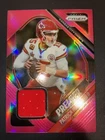 2025 Panini Prizm - Premier Jerseys Patrick Mahomes II #PJY-PMA Pink Prizm (MEM)