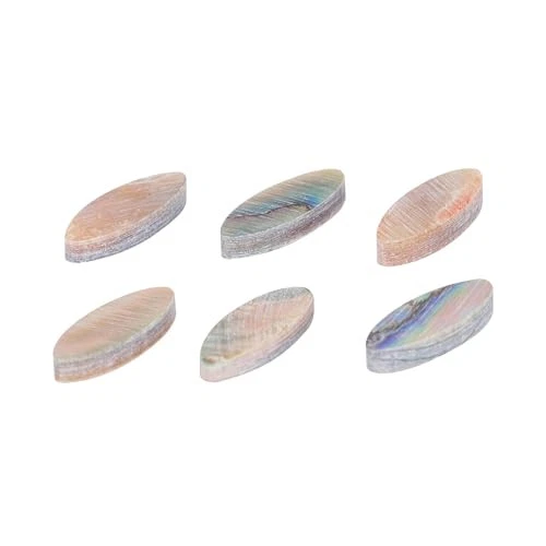 Abalone Oblong Inlay Dots for Guitar Mandolin Banjo Fingerboard (Pack of 10) - Picture 3 of 4