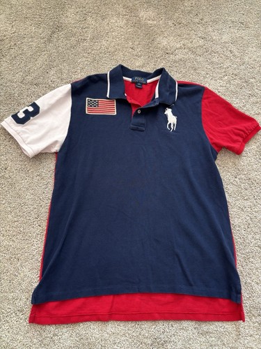 Lot of 2 Polo Ralph Lauren Big Pony #3 Polo Shirts Boys XL - Picture 7 of 12
