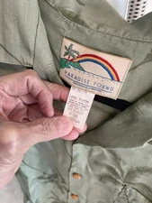 Shirt Paradise Found R 10 Medium Hawaiian Shirt￼ preowned Mans