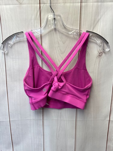 Sujetador deportivo Lululemon rosa para mujer talla 6 - Imagen 2 de 6