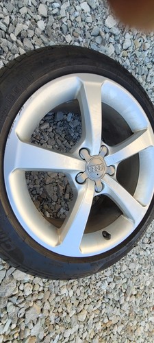 ONE NICE Used 17" x 7.5" Silver Factory OEM Wheel Rim 2015 2016 Audi A3 S3 - Picture 2 of 5