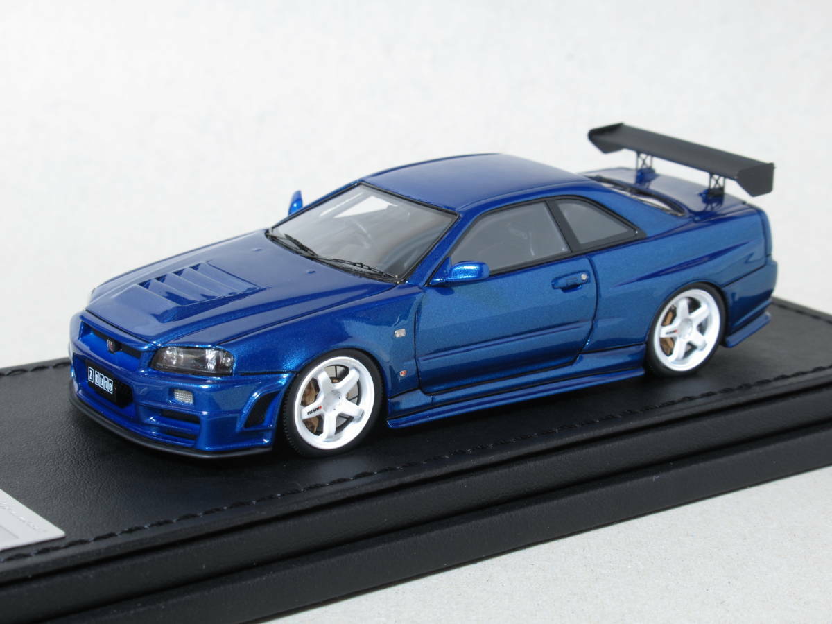 Nismo R34 Gt R Z Tune Bayside Blau 0791 Nismo R34 Gt R Z Tune Bayside Blau 0791
