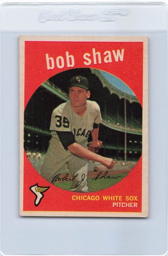 1959 Topps #159 Bob Shaw White Sox EX *6992 - Bild 1 von 2