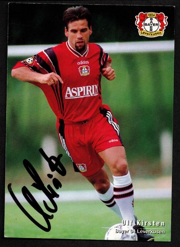 Bayer Leverkusen Ulf Kirsten futbolista del año 1990 RDA goleador rey