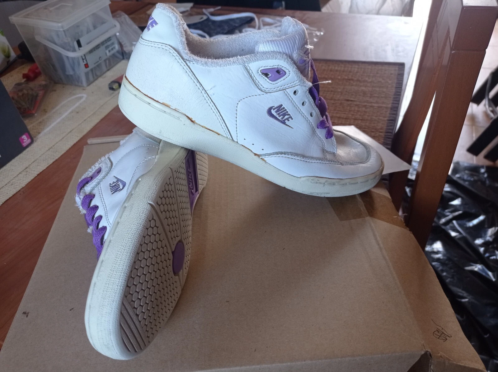 90, années NIKE SUPREME COURT BASSE WMNS TAILLE 8,5 (40) ENTRAÎNEMENT