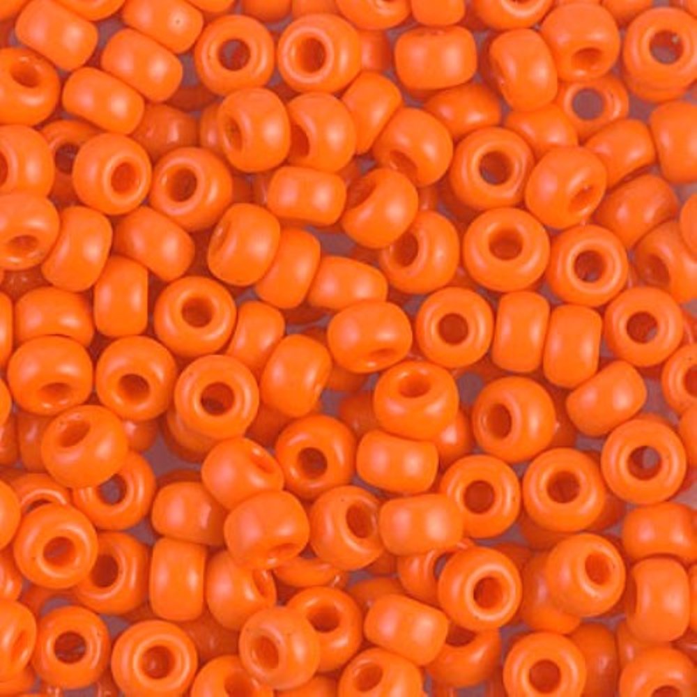 6-406, Miyuki 20g Opaque Orange 6-406, Miyuki 20g Opaque Orange