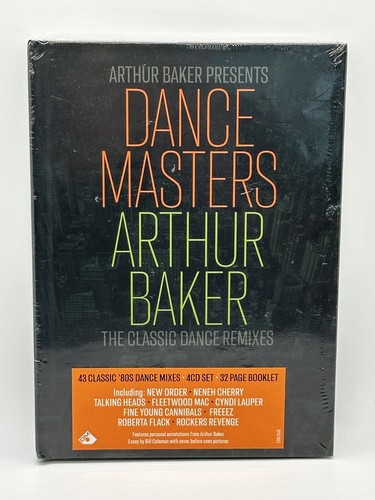 Arthur Baker Presents Dance Masters: Classic Dance Remixes 4XCDs NEW/SEALED - Picture 2 of 7