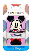 PopSockets Popwallet Plus Disney Mickey Mouse Purple CC ID Holder Pop Wallet