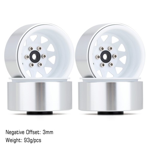 4pc 1.9" Beadlock Wheel Rim Hub for 1/10 RC Crawler Car Traxxas TRX4 Axial SCX10 - Picture 16 of 32